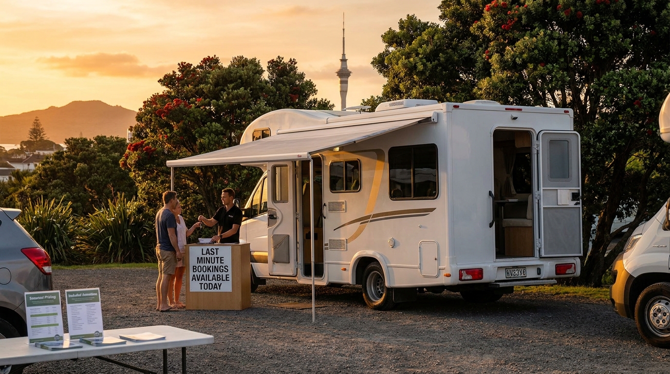 Map for Driving an RV From Auckland Airport - Routes 2026
